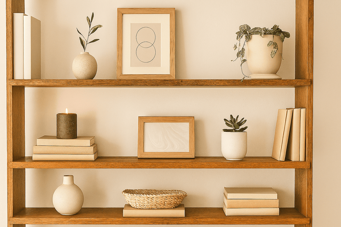 How to Decorate Shelves Like a Pro