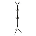 Black-White Options -- 1Pc Standing Coat Hat Rack Organizer (USA Only)