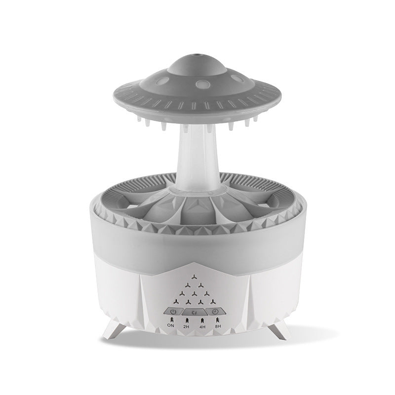 UFO Raindrop Humidifier 💧 USB Aromatherapy Diffuser — Mist Maker & Home Decor Air Purifier