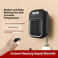 Mini Portable Heater – Silent Electric Heater with Remote
