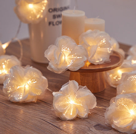 Decoration LED Simulation Butterfly Orchid Light String