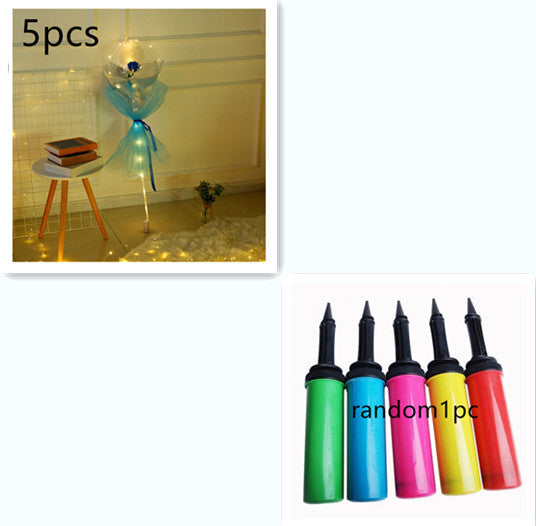 This Glowing Rose Balloon Is Going Viral 🌹 LED Light-Up Bouquet for Gifts & Room Vibes!