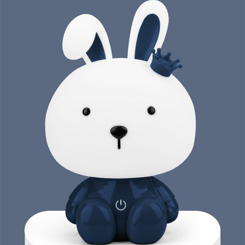 This Cartoon LED Desk Lamp Is Super Cute 🐾 Touch Dimming Light for Cozy Room Vibes!