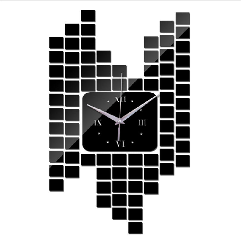 Elegant Mosaic Digital Wall Clock – Transform Any Room into a Statement Space
