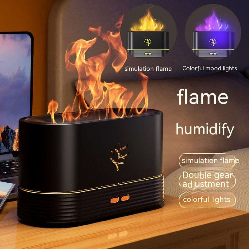 Flame Mist LED Fire Effect Humidifier