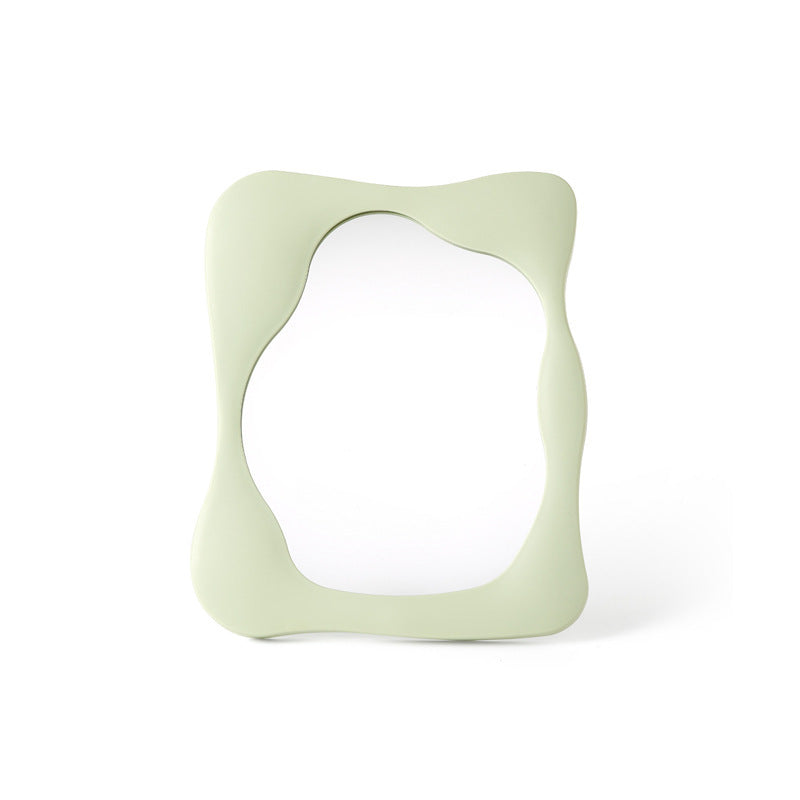 Special-shaped Living Room Cosmetic Mirror Desktop Plastic