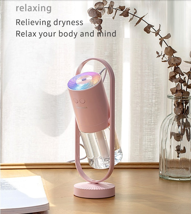 Aura Projector Humidifier ✨ Soothing Mist & Dreamy Night Light for Home, Office, or Car