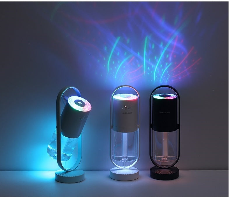 Aura Projector Humidifier ✨ Soothing Mist & Dreamy Night Light for Home, Office, or Car