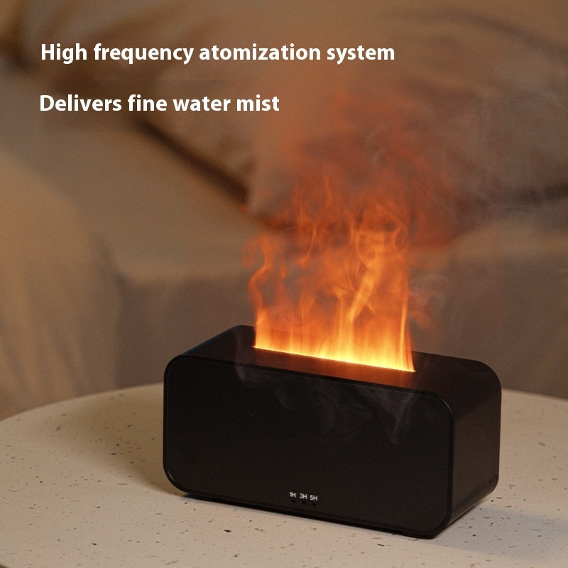 Relaxing Flame Humidifier  USB Aromatherapy Diffuser — Perfect Gift for Cozy Home & Office Vibes