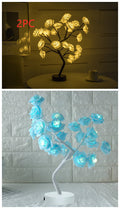 Enchanting Rose Tree Lamp ✨ USB/Battery LED Light for Bedroom, Living Room, or Desk Decor