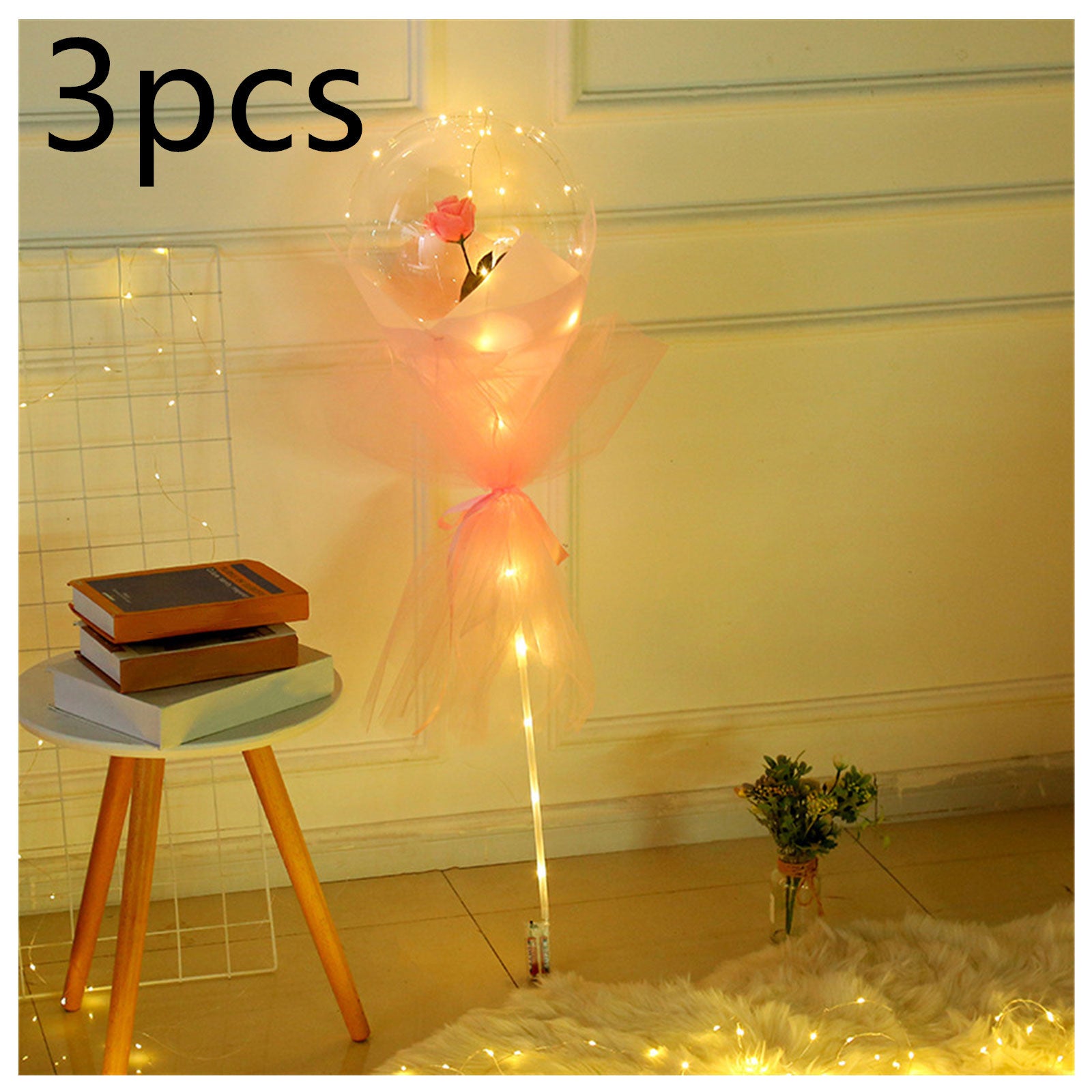 This Glowing Rose Balloon Is Going Viral 🌹 LED Light-Up Bouquet for Gifts & Room Vibes!