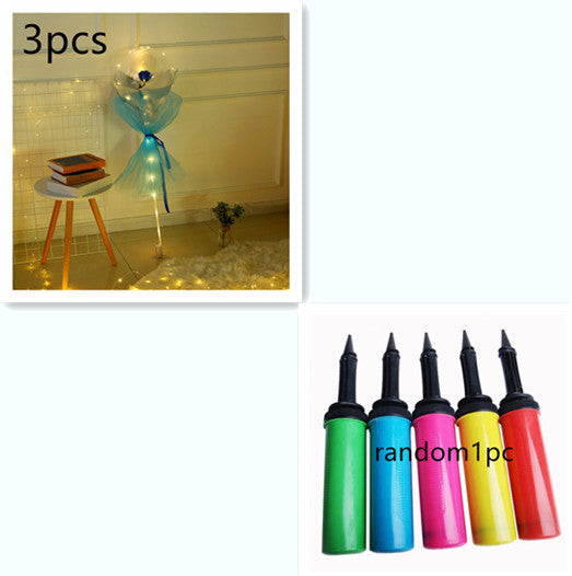 This Glowing Rose Balloon Is Going Viral 🌹 LED Light-Up Bouquet for Gifts & Room Vibes!