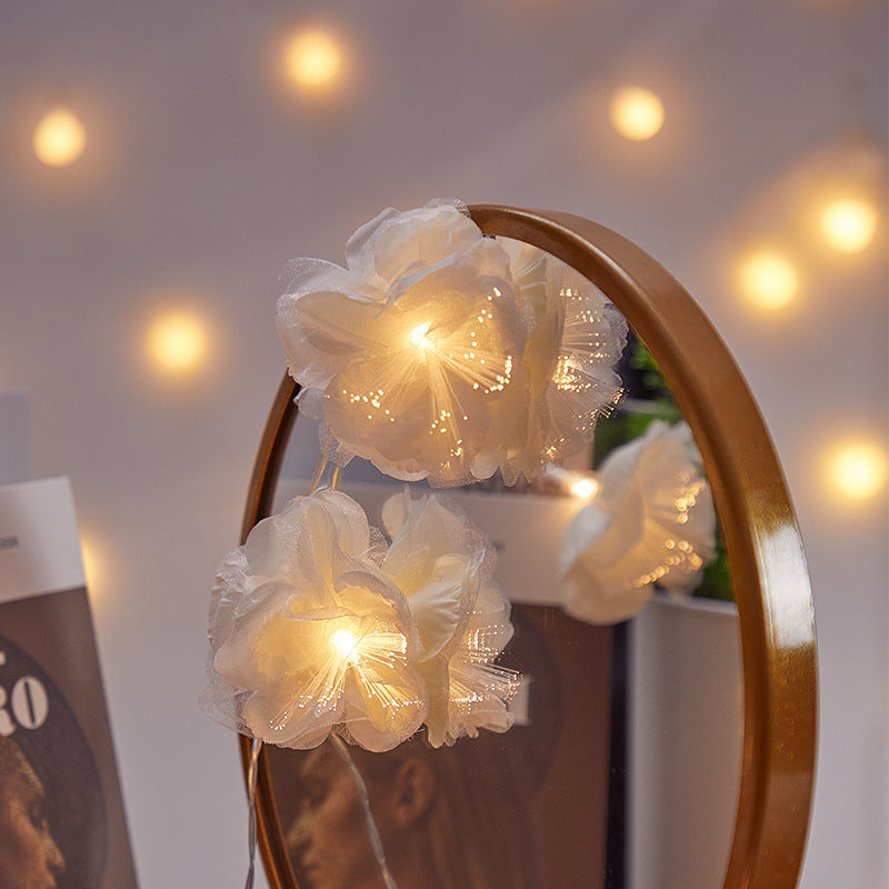 Decoration LED Simulation Butterfly Orchid Light String