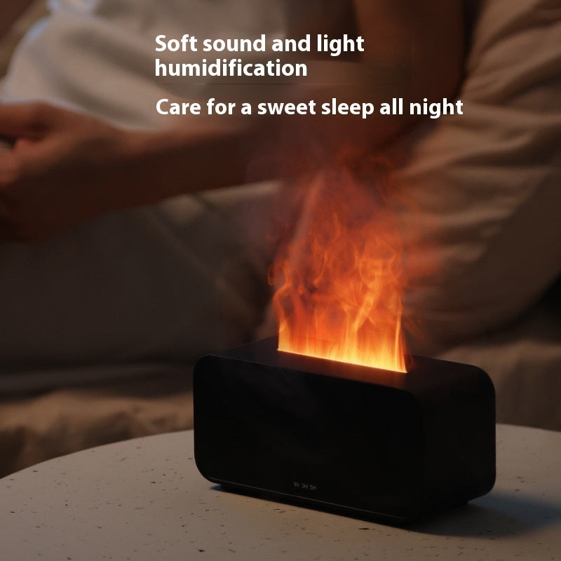 Relaxing Flame Humidifier  USB Aromatherapy Diffuser — Perfect Gift for Cozy Home & Office Vibes