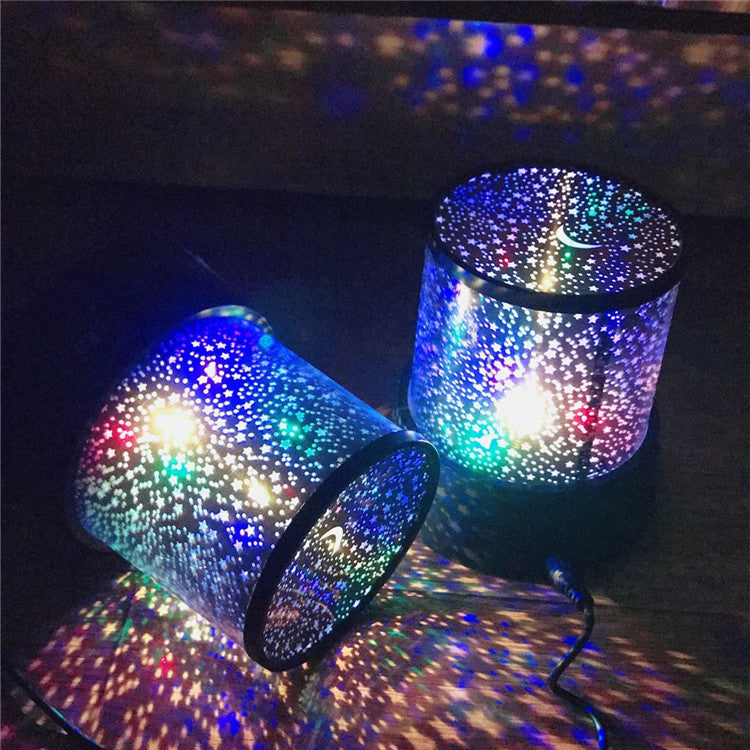 Night Light Projector Lamp Colorful Star Light (Random Color)