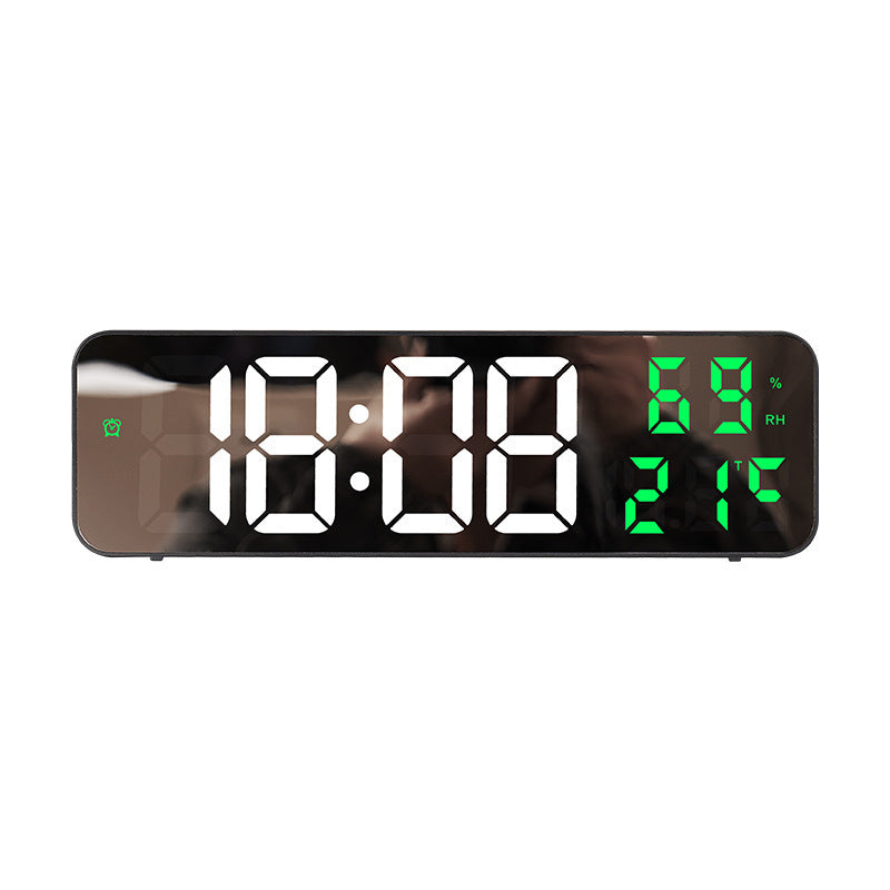 Electronic Mirror Large Screen Digital LED Wall Clock
