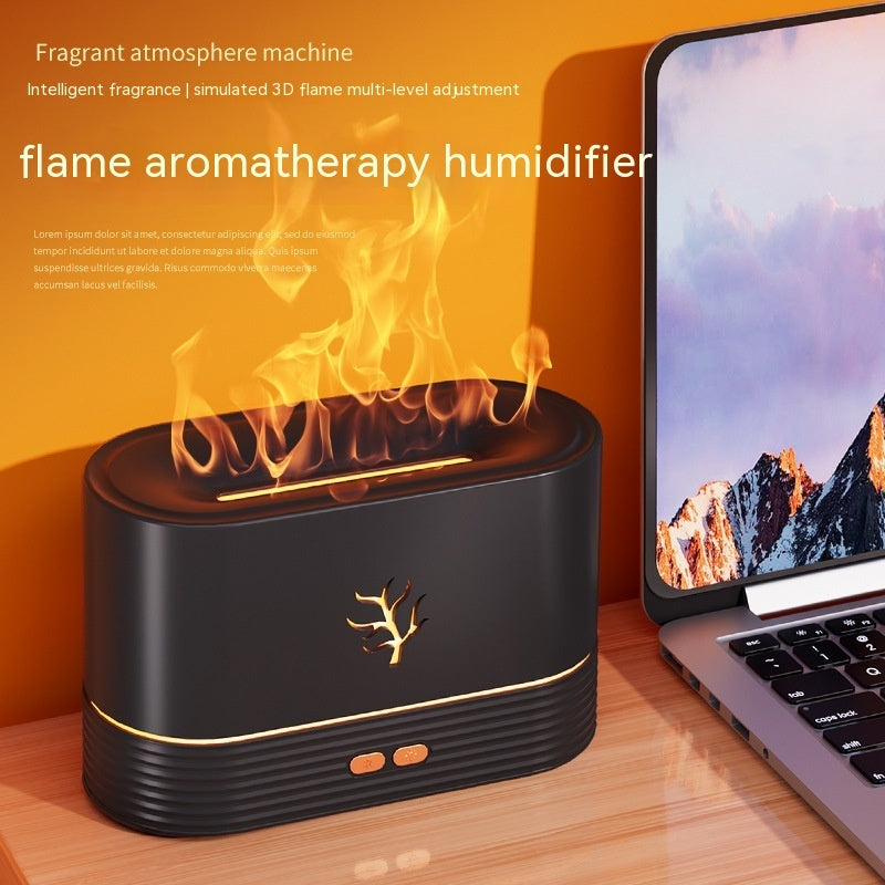 Flame Mist LED Fire Effect Humidifier