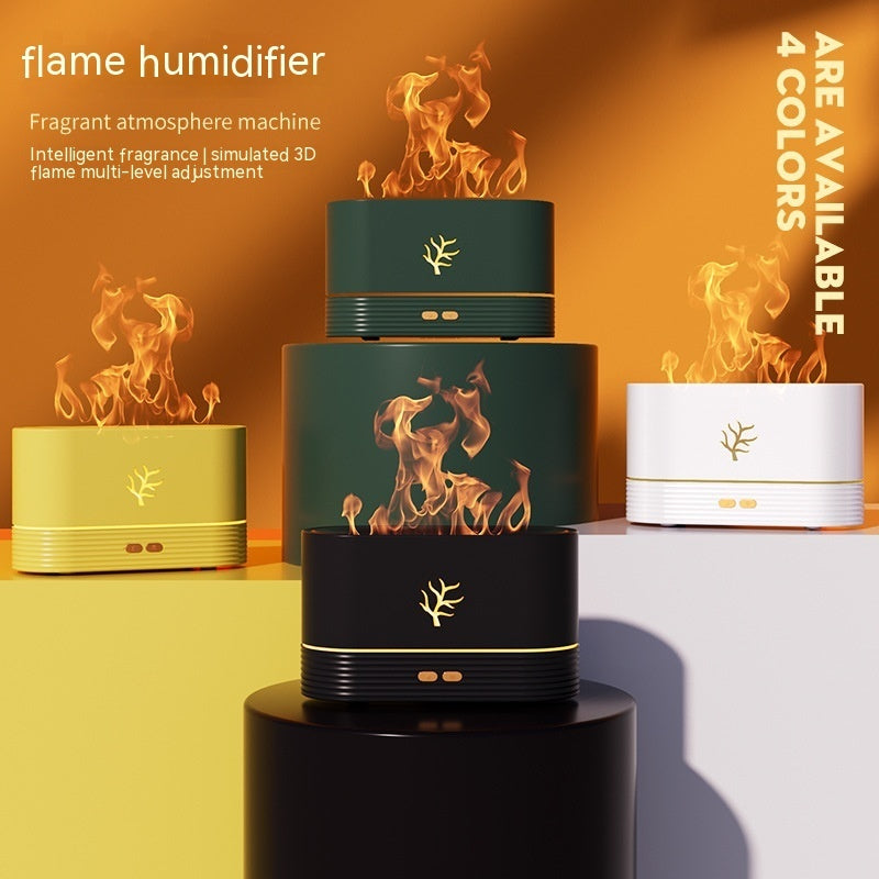 Flame Mist LED Fire Effect Humidifier