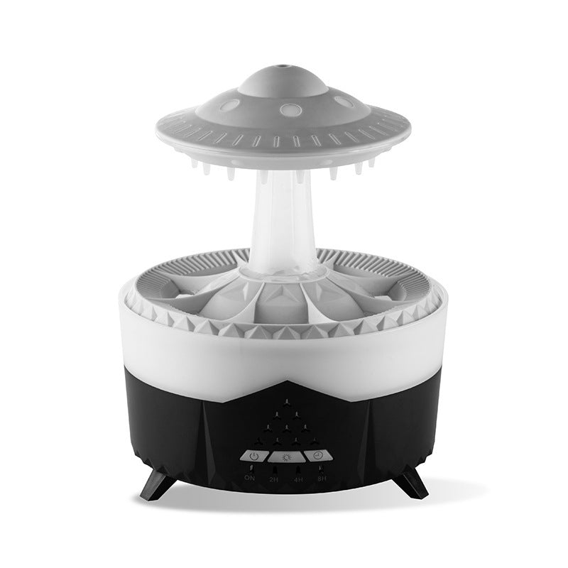 UFO Raindrop Humidifier 💧 USB Aromatherapy Diffuser — Mist Maker & Home Decor Air Purifier