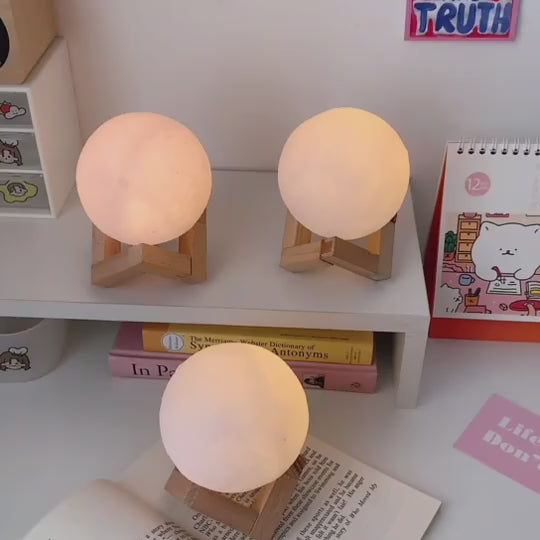 3D Moon Lamp Night Light